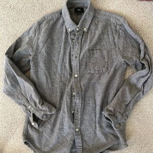 Grey S Obey Brushed Cotton Shirt